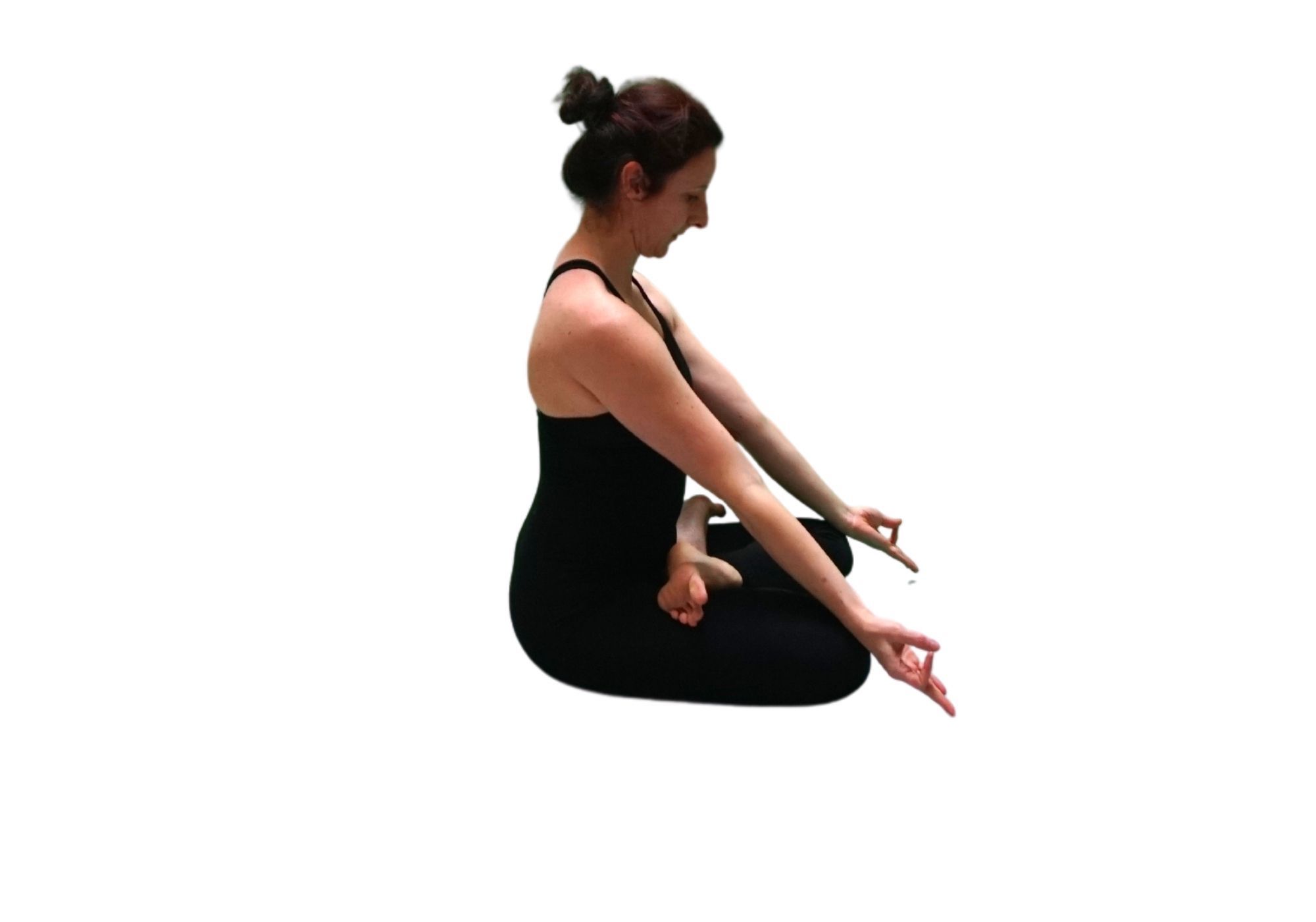 posture de yoga : Padamasana (lotus)